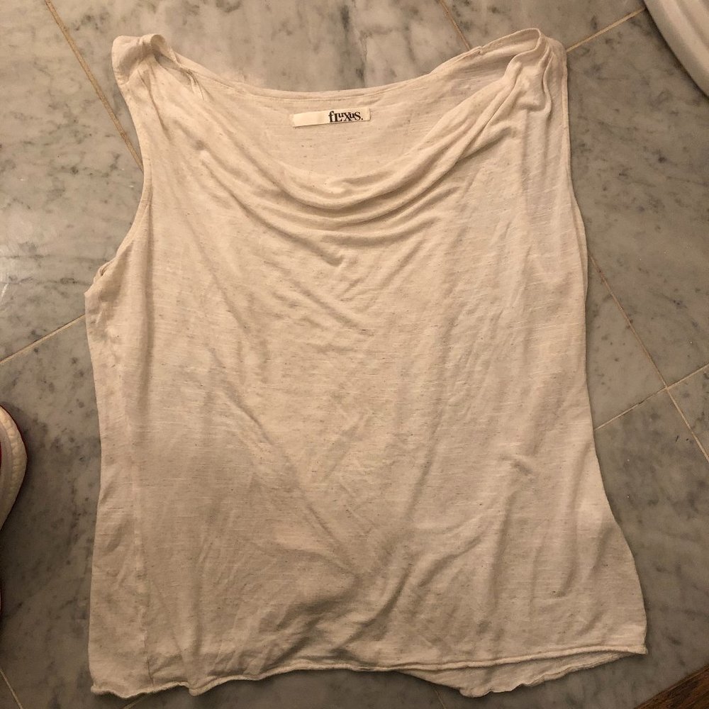 white shirt- tank top